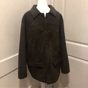 Ll Bean mens Sherpa lined coat size large